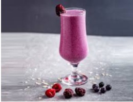 Kırmızı Orman Meyveli Milkshake